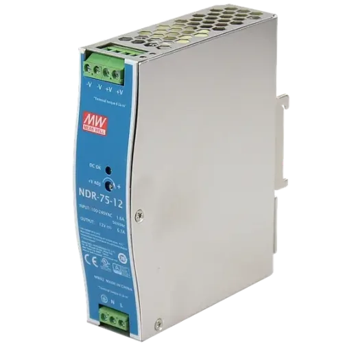 Блок живлення Mean Well NDR-75-12 12В 6.3А