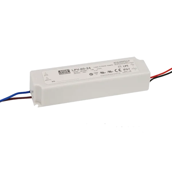Блок живлення Mean Well LPV-60-24 Rohs AC/DC 24В 2.5А
