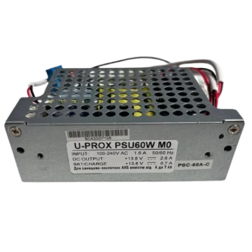 Блок живлення U-PROX PSU60W 14В 2.8А M0 kit з функцією UPS