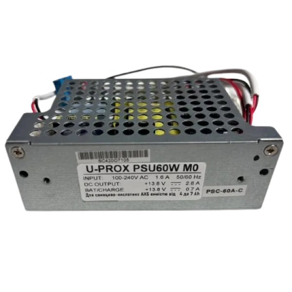 Блок живлення U-PROX PSU60W 14В 2.8А M0 kit з функцією UPS