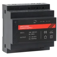 Блок живлення на DIN рейку DR12060-02 12V/5A