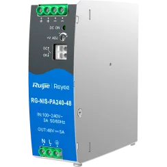 Джерело живлення AC/DC 240 Вт на DIN-рейку Ruijie RG-NIS-PA240-48