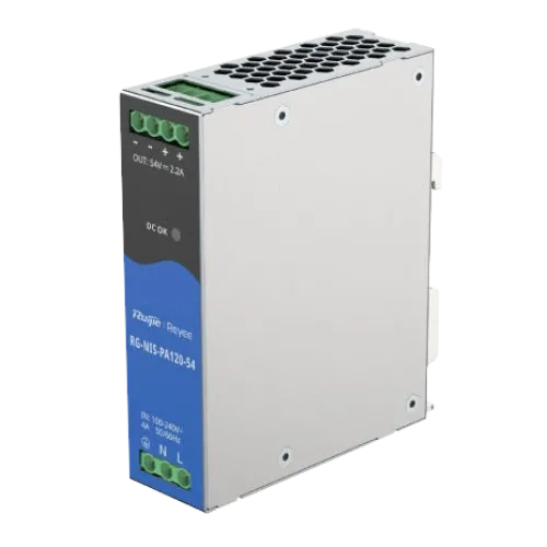 Блок живлення Ruijie RG-NIS-PA120-54 AC/DC 54В 2.2А 120 Вт на DIN-рейку