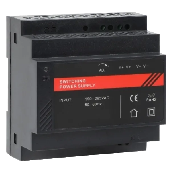 Блок живлення на DIN рейку DR24060-02 24V/2.5A