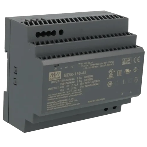 Блок живлення (для монтажа на DIN рейку) MeanWell HDR-150-48 48B 3.2А