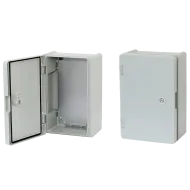 Щит з монтажною панеллю,опалові двері IP 65 ERKA 022