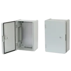 Щит з монтажною панеллю,опалові двері IP 65 ERKA 022