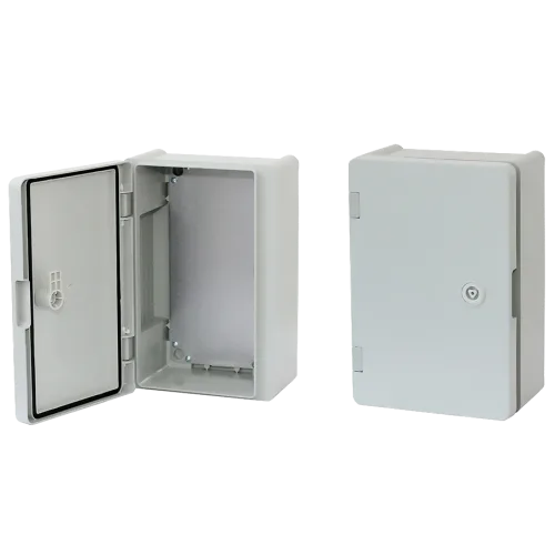 Щит з монтажною панеллю,опалові двері IP 65 ERKA 022