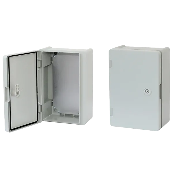 Щит з монтажною панеллю,опалові двері IP 65 ERKA 022