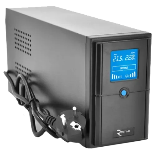 Джерело безперебійного живлення Ritar E-RTM1200 ELF-D LCD (720W)