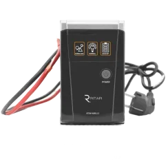 Джерело безперебійного живлення під акумулятор Ritar RTSW-600 LED 600ВA 12В з правильною синусоїдою