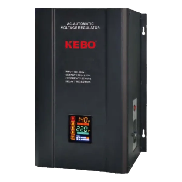 Стабілізатор напруги сервопривідний KEBO SWMR-5000VA 3000W 2xShuko