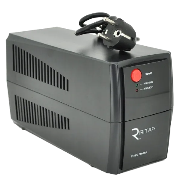 Джерело безперебійного живлення Ritar RTP500 Standby-L 500ВA