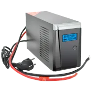 Джерело безперебійного живлення під акумулятор Ritar RTSW-600 LCD 600ВA 12В правильна синусоїда