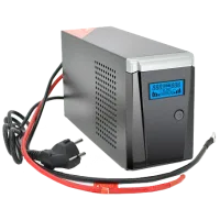 Джерело безперебійного живлення під акумулятор Ritar RTSW-600 LCD 600ВA 12В правильна синусоїда