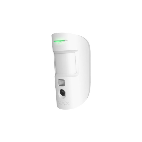 Комплект бездротової охоронної сигналізації Ajax StarterKit Cam Plus білий з WiFi, 2G, 3G, 4G, Ethernet, фотоверифікацією тривог