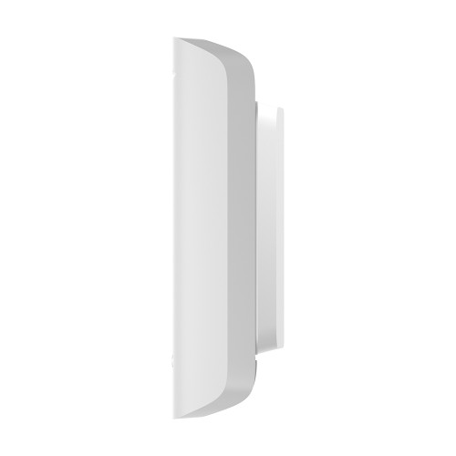 Бездротовий вуличний датчик руху «штора» Ajax Curtain Outdoor Mini Jeweller White з технологією подвійного виявлення