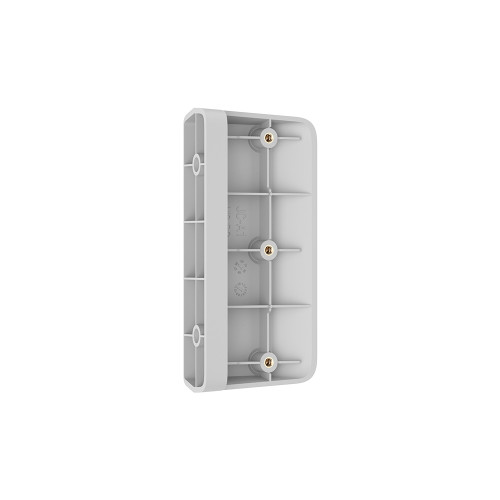 Бездротовий вуличний датчик руху «штора» Ajax Curtain Outdoor Mini Jeweller White з технологією подвійного виявлення