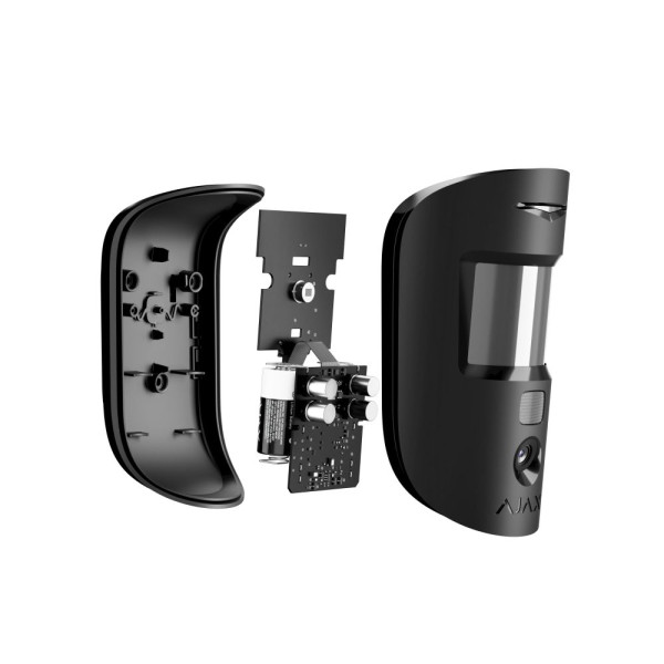 Бездротовий датчик з камерою Ajax MotionCam HDR (PhOD) Black