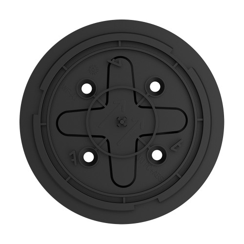 Бездротовий адресний пожежний датчик тепла Ajax EN54 FireProtect (Heat) Jeweller Black