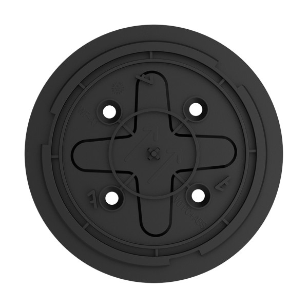 Бездротовий адресний пожежний датчик тепла Ajax EN54 FireProtect (Heat) Jeweller Black