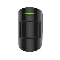 Бездротовий датчик руху Ajax MotionProtect Plus чорний з мікрохвильовим сенсором