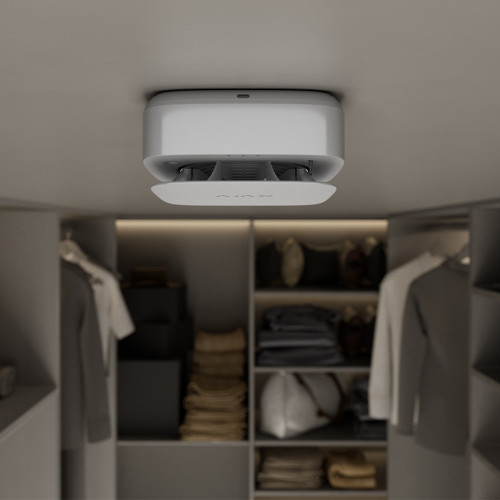 Датчик тепла та чадного газу Ajax FireProtect 2 SB (Heat/CO) White з незмінними батареями