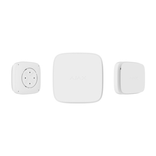 Датчик тепла та чадного газу Ajax FireProtect 2 SB (Heat/CO) White з незмінними батареями