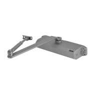 Дверний доводчик Dortec DT-536HA Silver 65-150кг з фіксацією дверей у відчиненому положенні