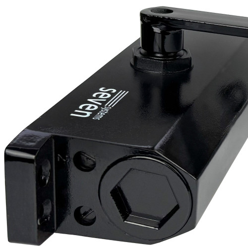 Дотягувач дверей від 75 до 100 кг SEVEN DC-7744 black