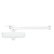 Дотягувач дверей 40-65 кг SEVEN DC-7742HP white (механізм блокування двері)