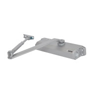 Дверний доводчик Dortec DT-516H Silver з фіксацією дверей у відчиненому положенні