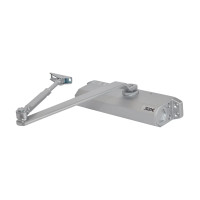 Дверний доводчик Dortec DT-516H Silver з фіксацією дверей у відчиненому положенні