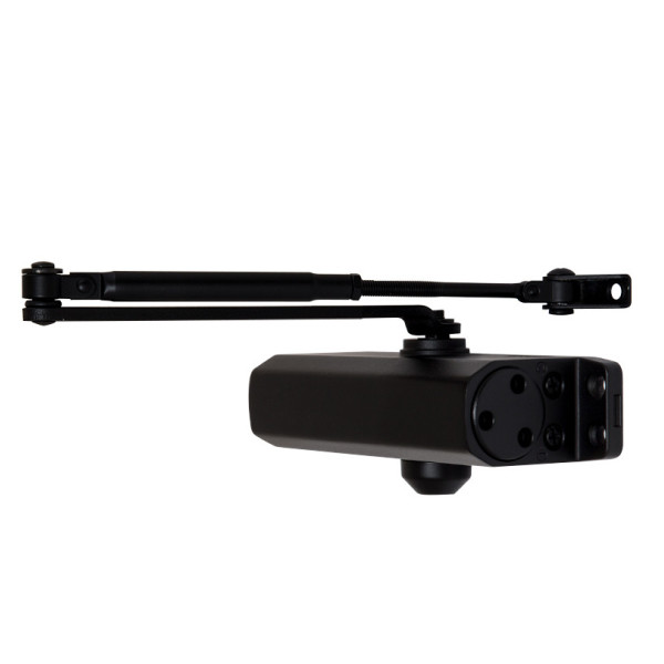 Дотягувач дверей від 45 до 75 кг SEVEN DC-7743 black