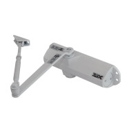 Дверний доводчик Dortec DT-83H White з фіксацією дверей у відчиненому положенні