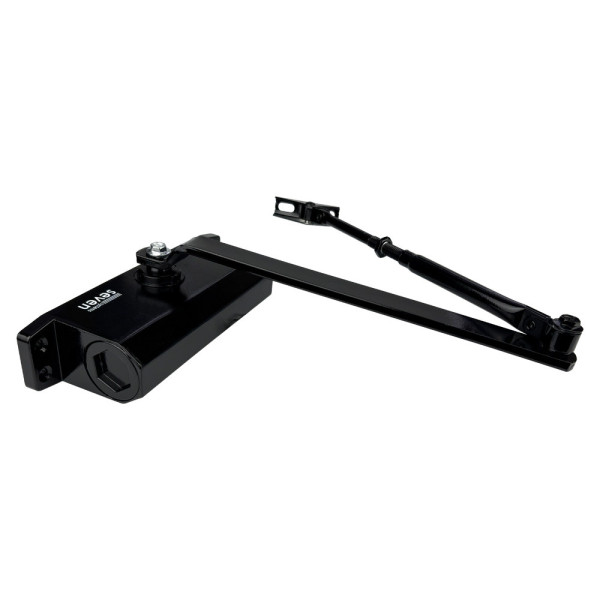 Дотягувач дверей від 45 до 75 кг SEVEN DC-7743 black