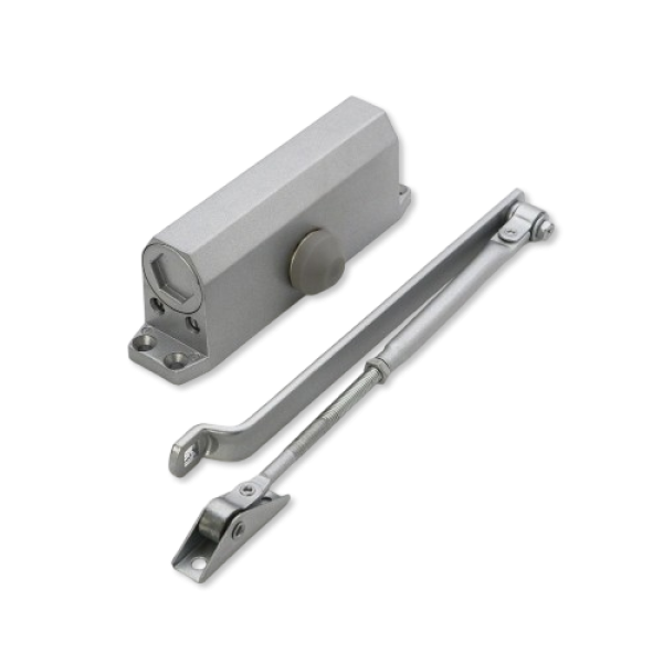 Дотягувач дверей від 40 до 65 кг SEVEN DC-7742 silver