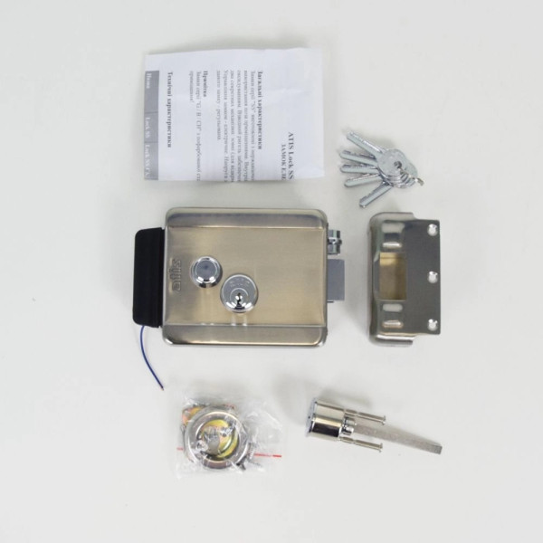 Комплект відеодомофона NeoLight ALPHA Hybrid HD Kit Graphite + ATIS Lock SS