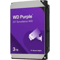 Жорсткий диск Western Digital Purple Surveillance 3TB 5400rpm 128MB (WD34PURZ)