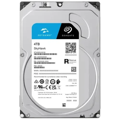 Жорсткий диск внутрішній SEAGATE SkyHawk ST4000VX016 4Тб