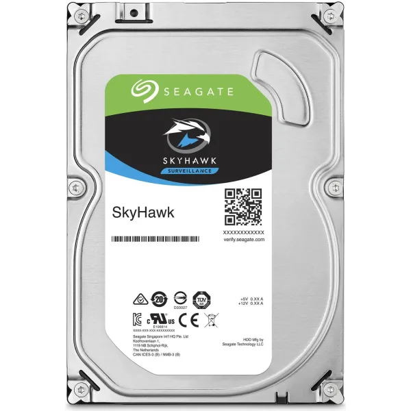 Жорсткий диск Seagate 3.5" SATA 3.0 2TB 5900 256MB SkyHawk ST2000VX015