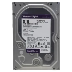 Жорсткий диск внутрішній Western Digital Purple WD85PURZ 8Тб