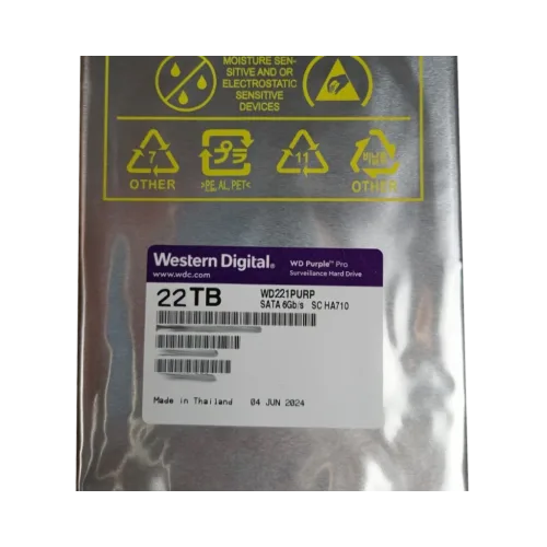 Жорсткий диск внутрішній Western Digital Purple Pro WD221PURP 22Тб