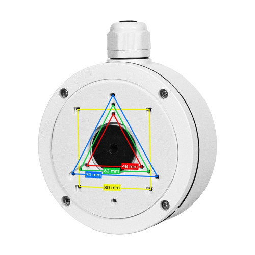 Монтажна коробка Light Vision VLC-1280(M), метал, 132*52 мм