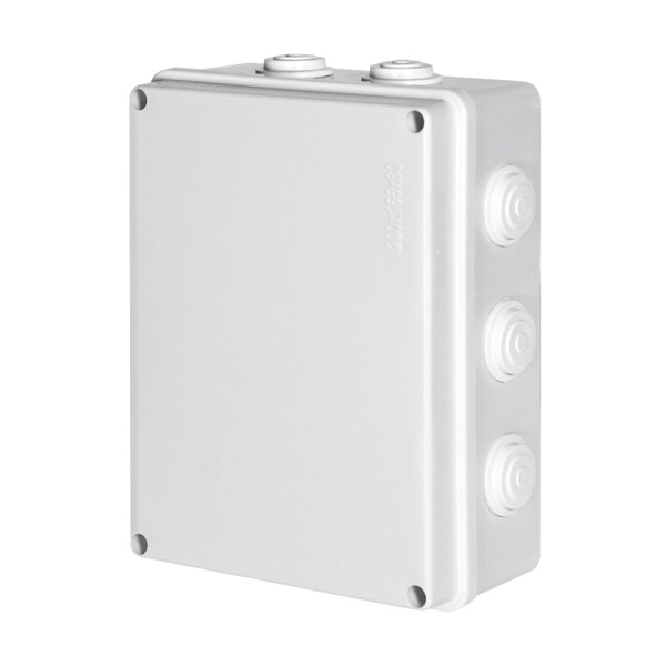Коробка розподільна з кабельними вводами Light Vision VLC-04BX 200*155*80 мм