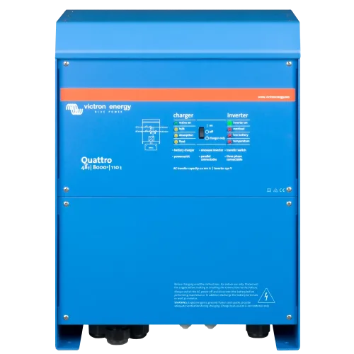 Інвертор VictronEnergy Quattro 48/15000/200-100/100 однофазний