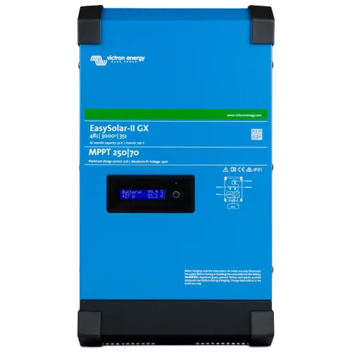 Інвертор Victron Energy EasySolar-II GX 48/3000/35-32 MPPT 250/70 сонячний однофазний чиста синусоїда