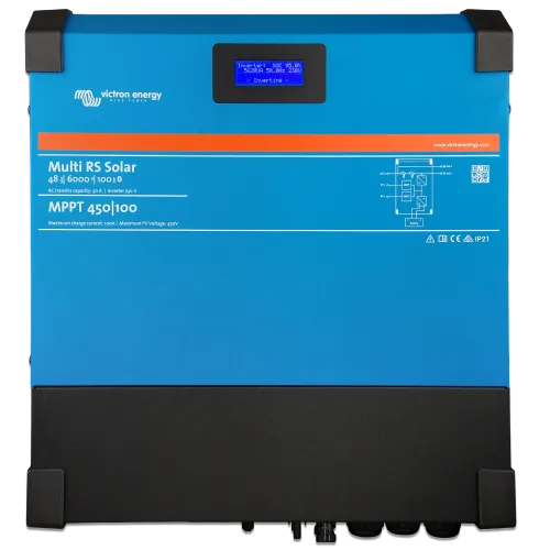 Інвертор Victron Energy Multi RS Solar 48/6000/100-450/80 сонячний однофазний чиста синусоїда