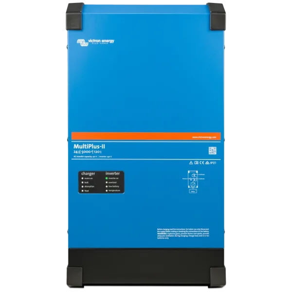 Інвертор VictronEnergy MultiPlus-II 24/5000/120-50 однофазний чиста синусоїда