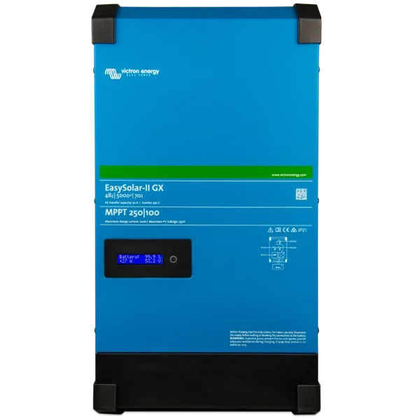 Інвертор Victron Energy EasySolar-II 48/5000/70-50 MPPT 250/100 GX однофазний чиста синусоїда